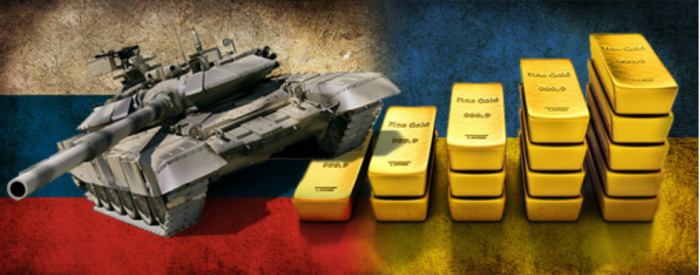 Konflik antara Rusia dan Ukraina belum berhenti, bagaimana perang mempengaruhi emas?